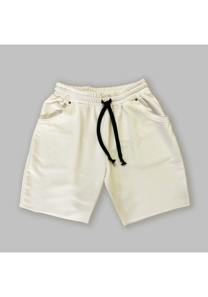 ШОРТИ чоловічі Оверсайз МОЛОЧНІ